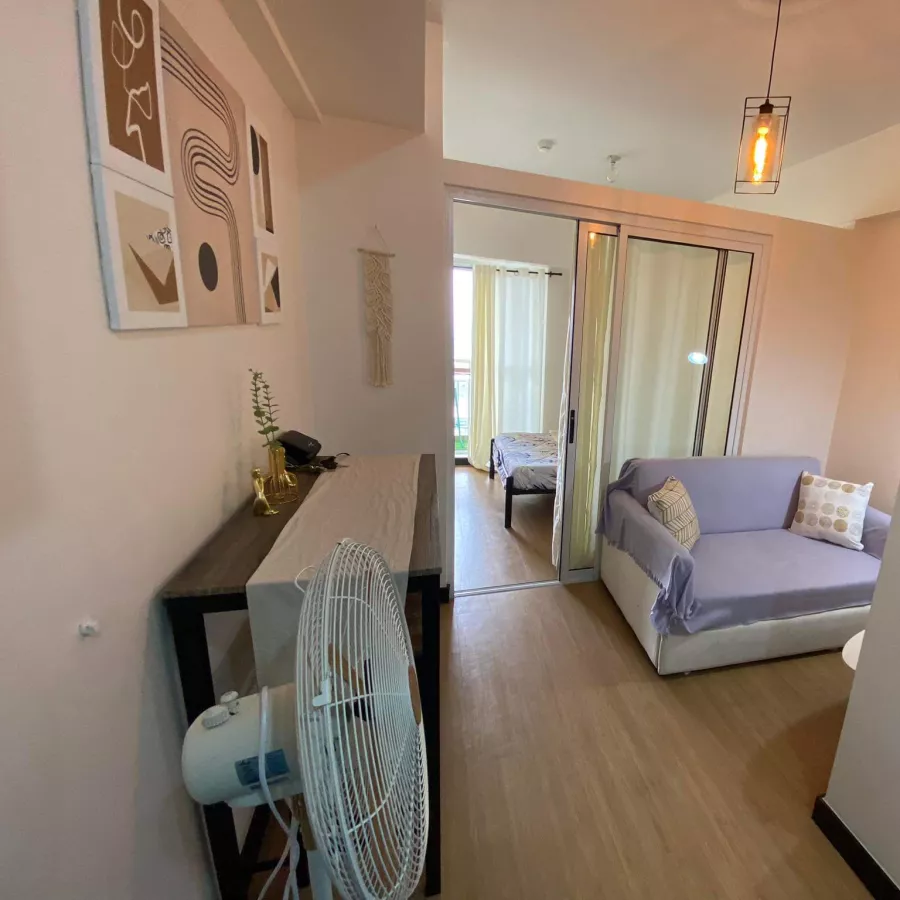 "For Rent Fully Furnished Condominium with Parking at Celandine, Quezon City"02