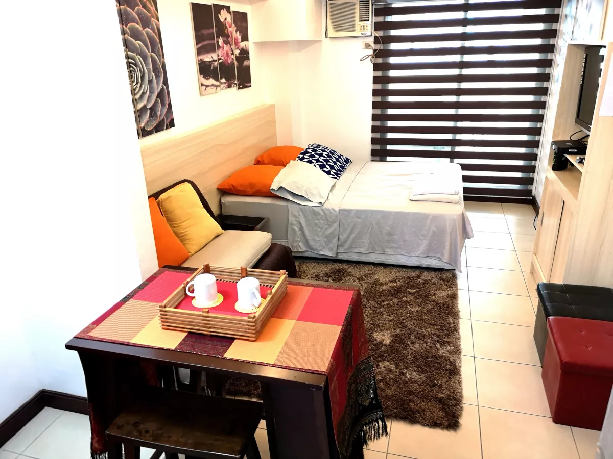 "For Rent 40sqm Studio with Balcony, fully-furnished, Rockwell view, Mandaluyong"07
