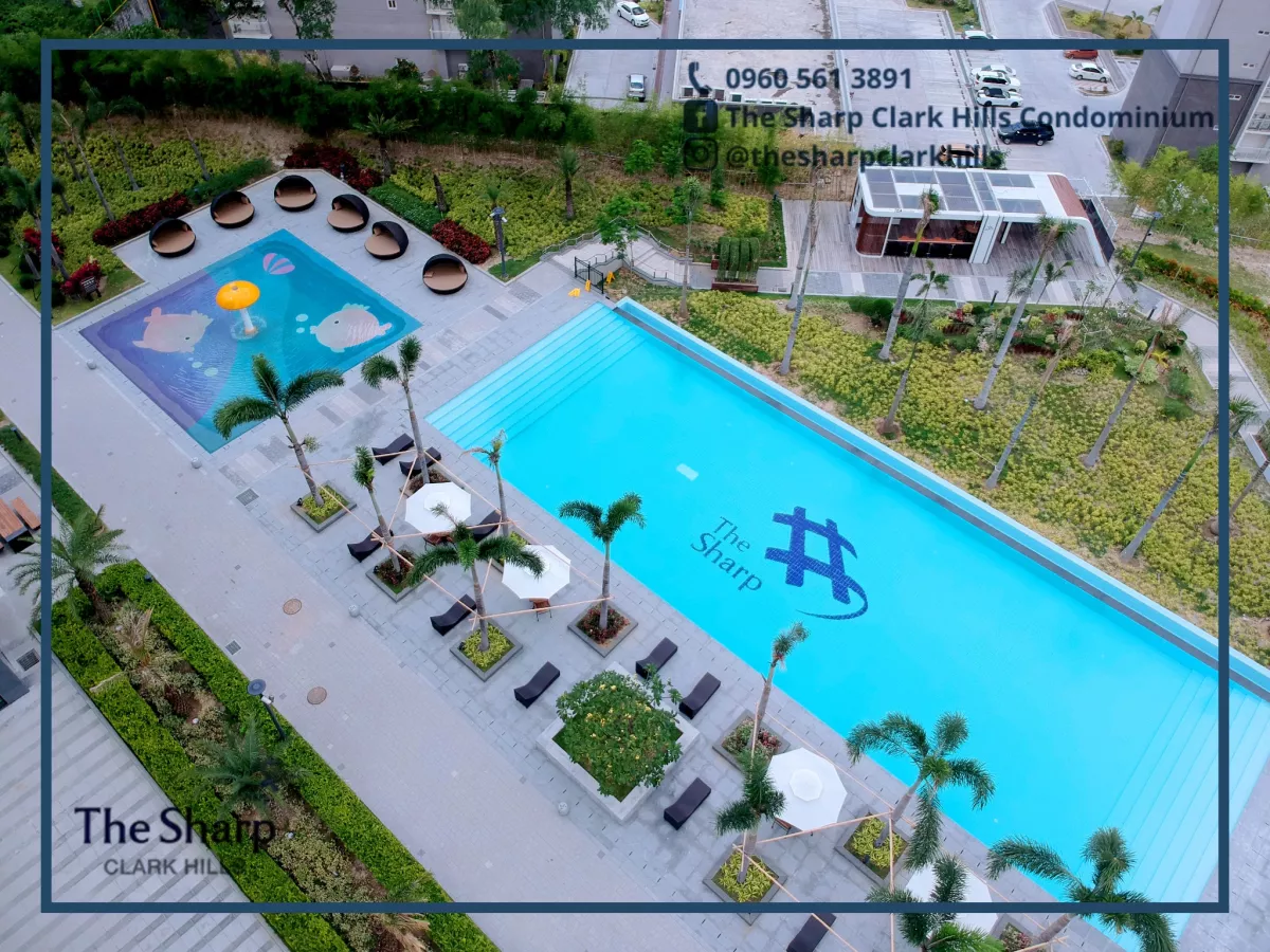 "1 Bedroom Condo at The Sharp Clark Hills, Mabalacat, Pampanga"09
