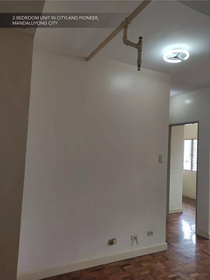 "2 Bedroom Condominium unit for rent in Cityland Pioneer, Mandaluyong"04