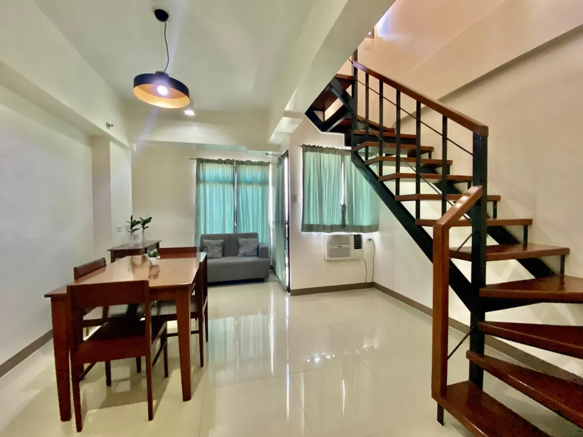 "Loft Type Condo with Parking For Rent in Mabolo Garden Flats, Cebu City"03