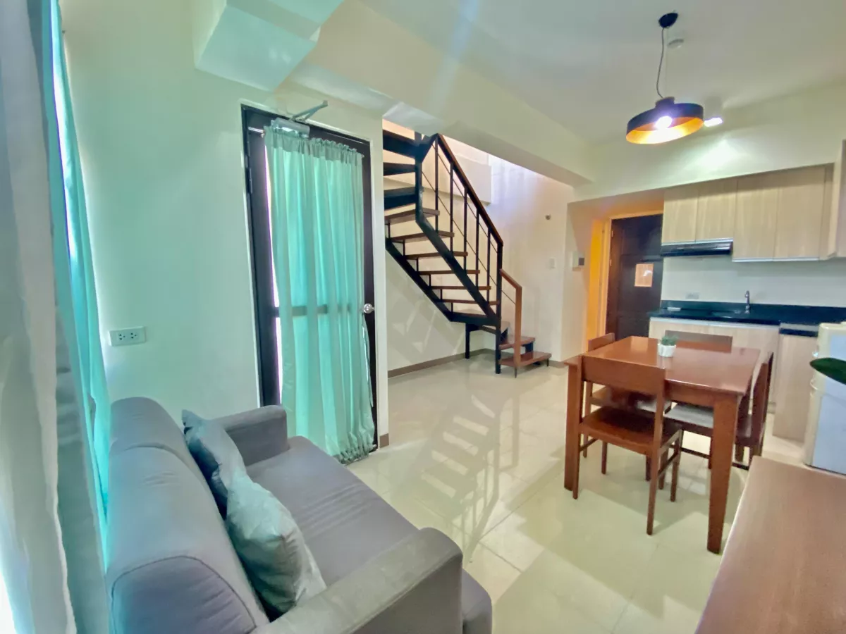 "Loft Type Condo with Parking For Rent in Mabolo Garden Flats, Cebu City"08