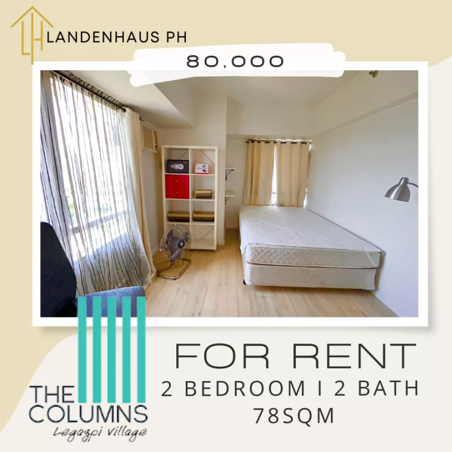 "Fully Furnished 2BR Corner Unit inclusive of Parking, Legazpi Village Makati"04