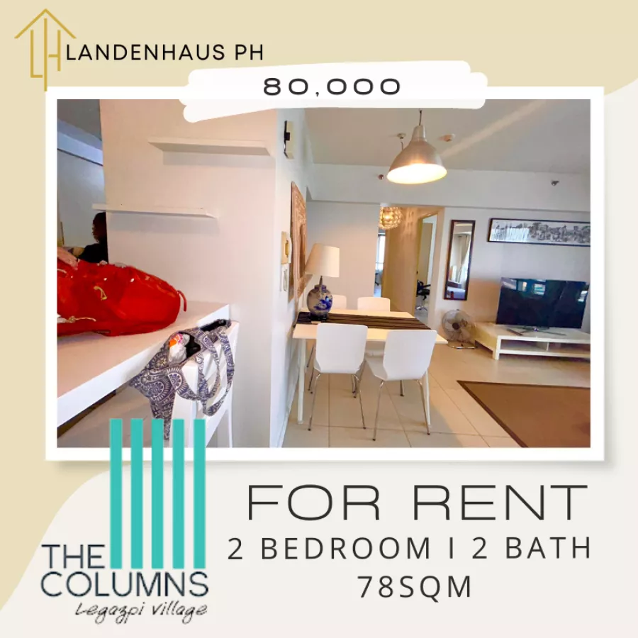"Fully Furnished 2BR Corner Unit inclusive of Parking, Legazpi Village Makati"05