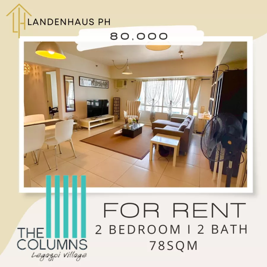 "Fully Furnished 2BR Corner Unit inclusive of Parking, Legazpi Village Makati"07