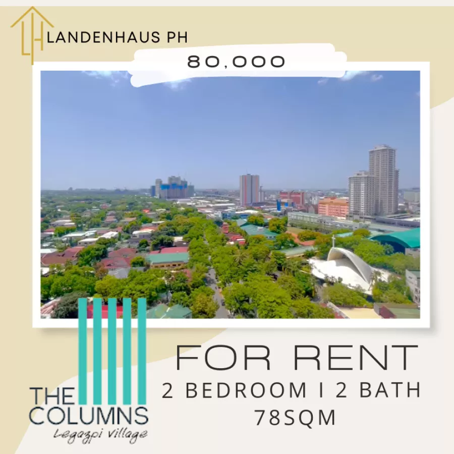 "Fully Furnished 2BR Corner Unit inclusive of Parking, Legazpi Village Makati"09