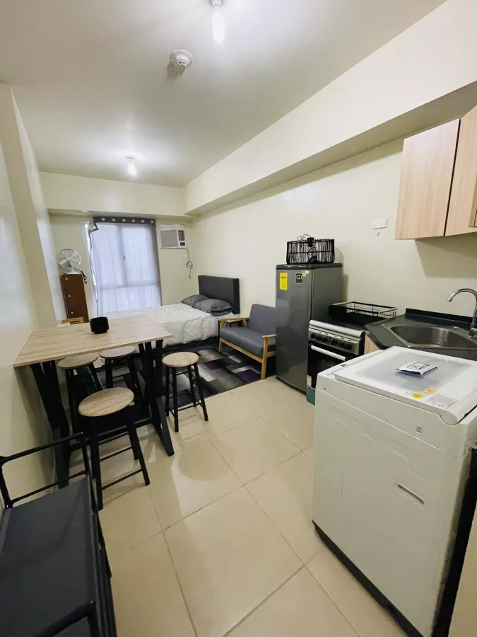 Furnished Studio For Rent Unit Avida Towers Cloverleaf Balintawak Quezon City07