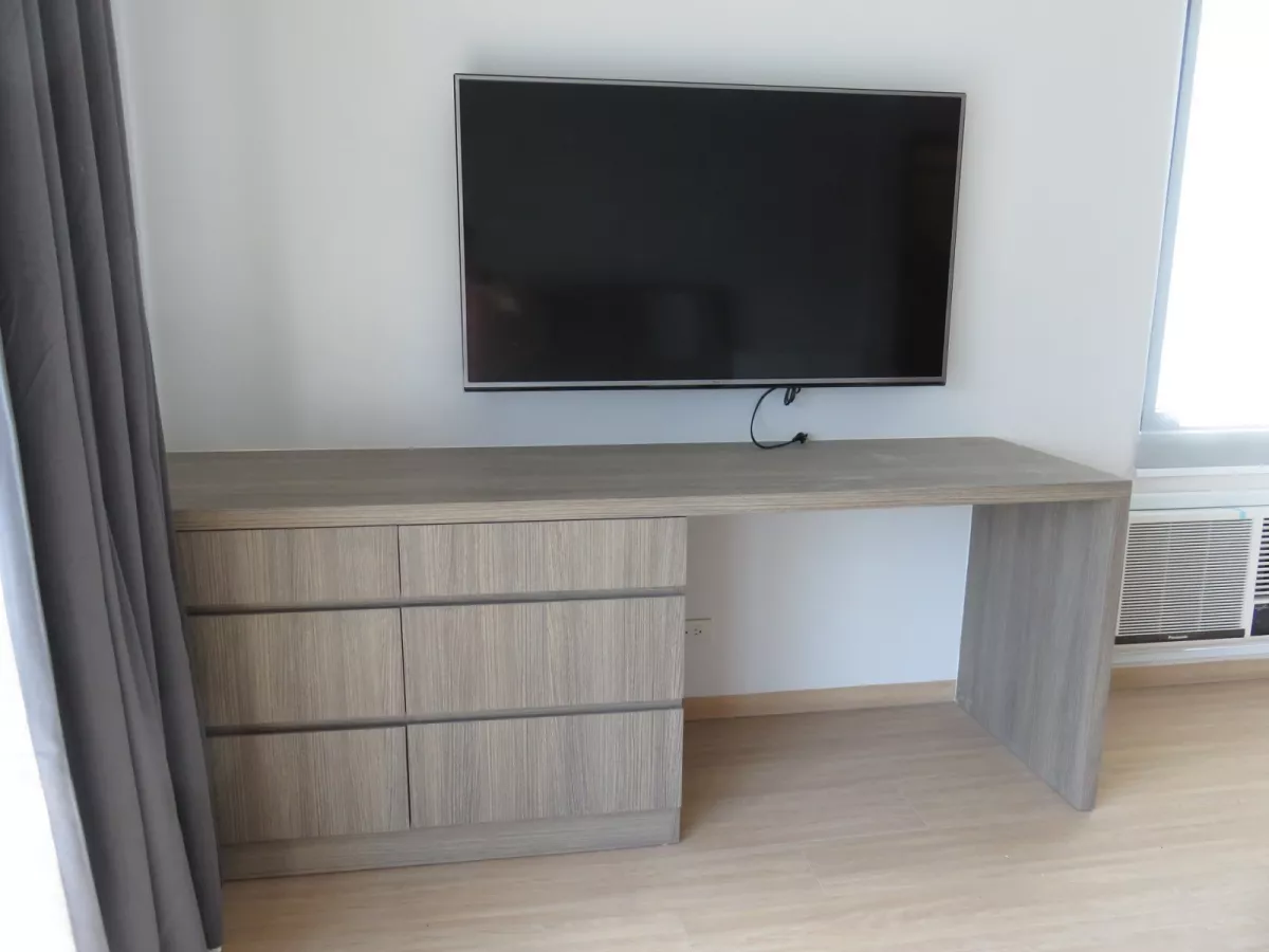 "For Lease Two bedrooms with balcony Nicely Interior with parking, Taguig"03