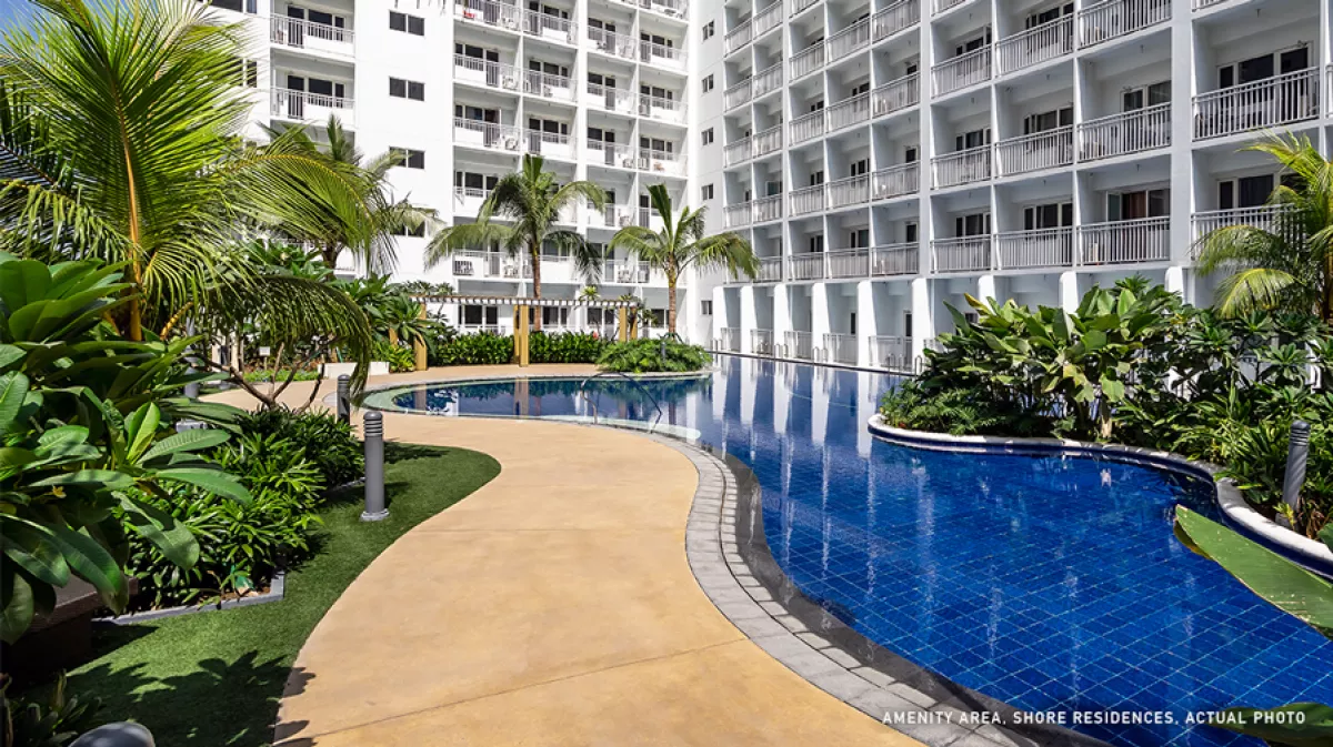1-Bedroom Unit With Balcony Facing Amenities For Lease in Shore Residences02