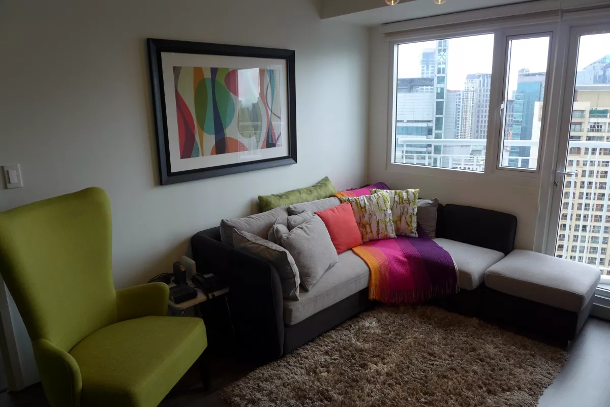 "Biggest 2-Bedroom Unit for lease in SM Jazz Residences, Makati City"01