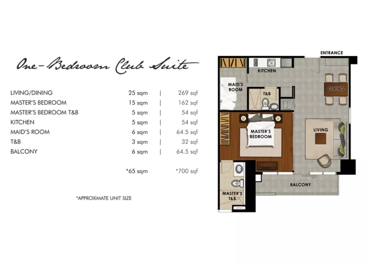 "1 Bedroom Condo unit in Skyvillas, New Manila, Quezon City"07