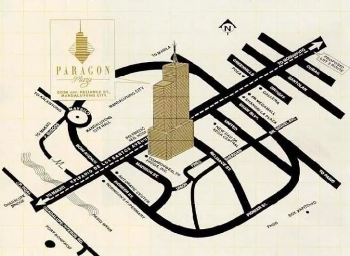 "Fully Furnished 1 Bedroom Unit for Rent in Paragon Plaza, Mandaluyong City"09