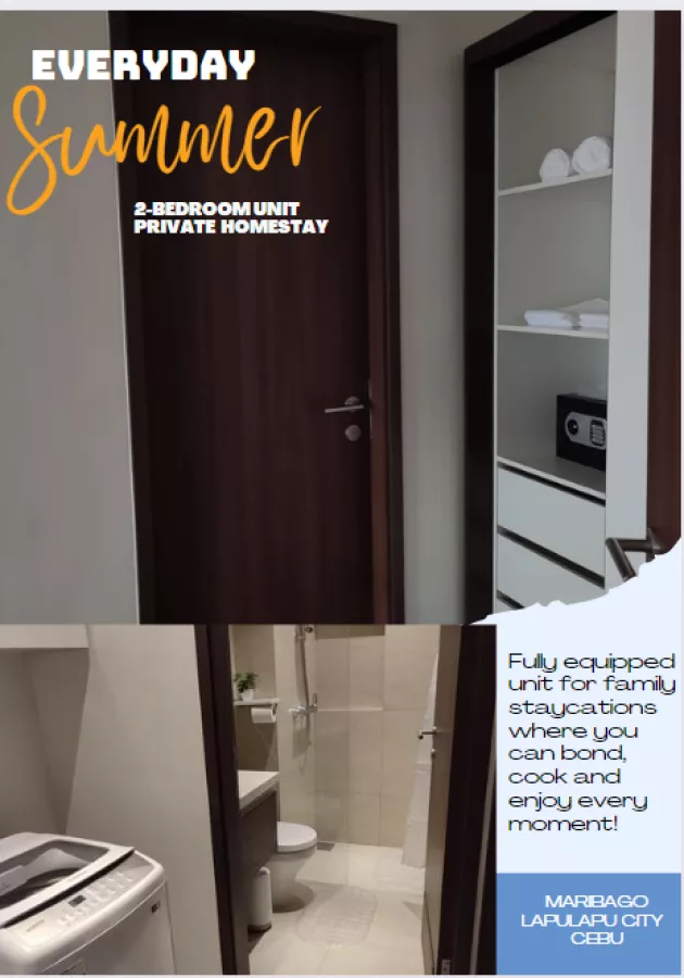 VIP Suites 2BR Condotel Tambuli Resort Lapulapu 6-7pax 9K per day near airport02