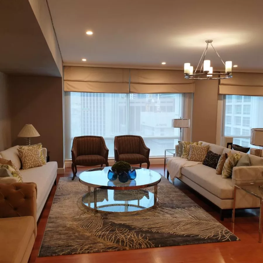"3BR One Roxas Triangle Manila Bay: 309m2, FF, 3 Parking, P222,895/Mo. only!"02