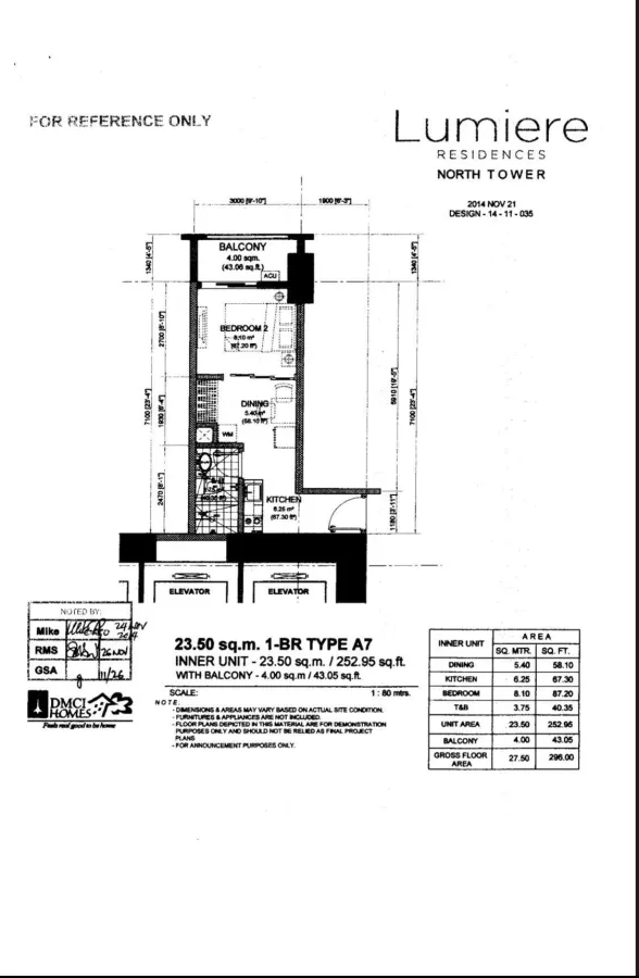 "1BR unit in Lumiere Residences, Pasig City - For LEASE"06
