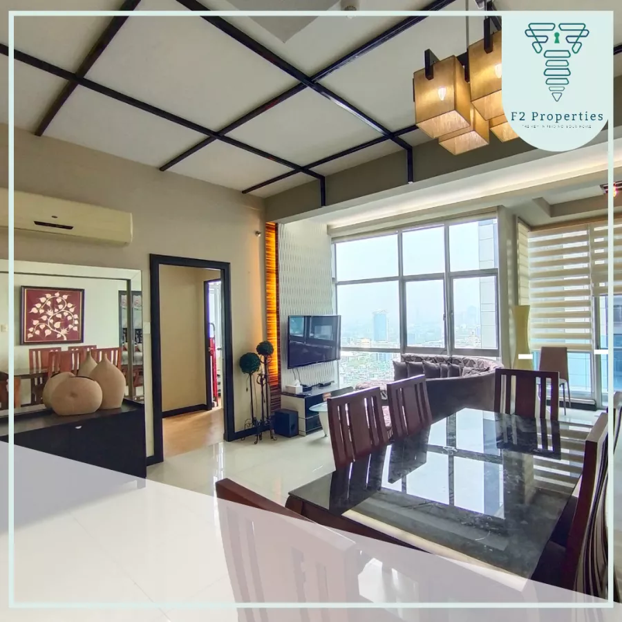 "3 Bedroom Condominium for Lease in Sapphire Residences, BGC, Taguig"10