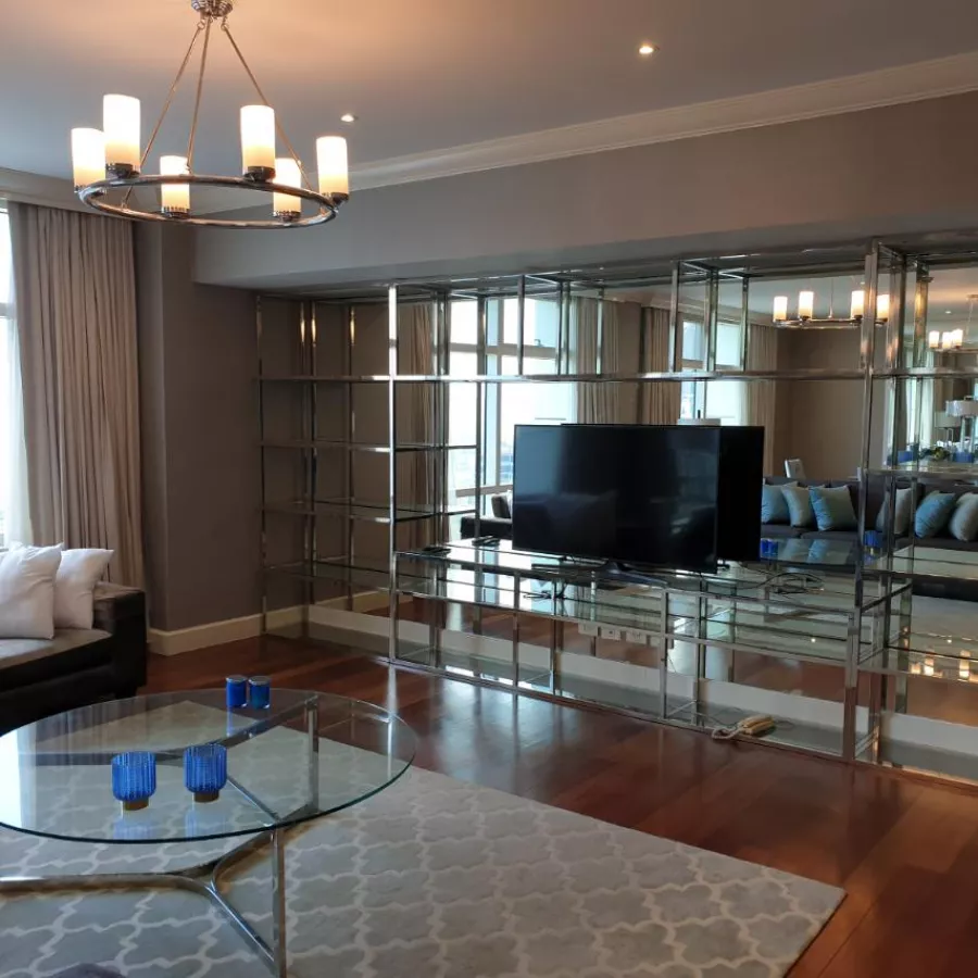 "3BR One Roxas Triangle Bel Air: 286m2, FF, Nicely Interiored, 3Pkg, P219,950/mo."06