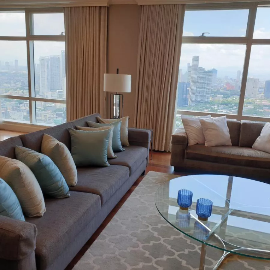 "3BR One Roxas Triangle Bel Air: 286m2, FF, Nicely Interiored, 3Pkg, P219,950/mo."07