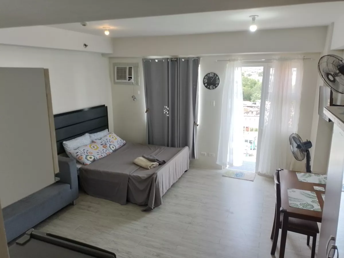 "Big Studio with Balcony for Rent at Mandaue City, Cebu | Amaia Steps Mandaue"08