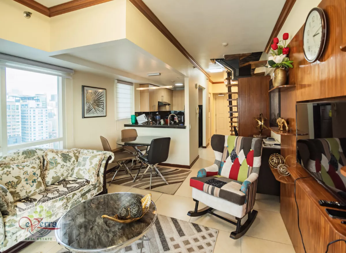 "2-Bedroom Bi-Level Unit with Parking, The Columns Legazpi, Makati City"04