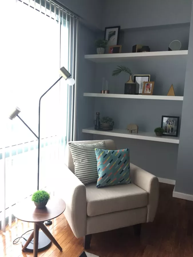 "For Rent Beautifully furnished, 2 bedroom in One Legazpi Park, Makati"04