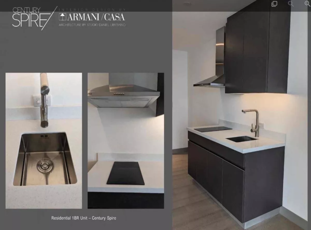 "60 sqm, 1 Bedroom Unit for Rent at Century Spire at Poblacion, Makati City"03