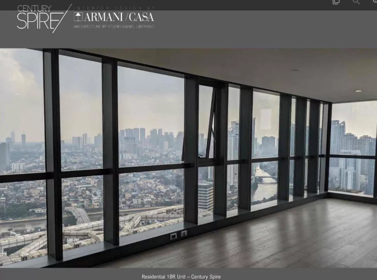 "60 sqm, 1 Bedroom Unit for Rent at Century Spire at Poblacion, Makati City"05