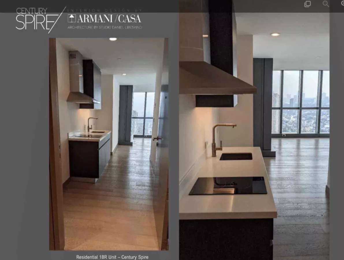 "60 sqm, 1 Bedroom Unit for Rent at Century Spire at Poblacion, Makati City"06