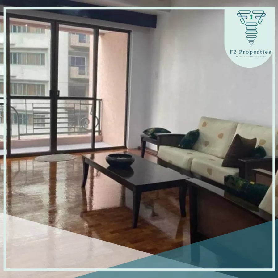 "(D) 2 Bedroom Unit with Balcony for Lease in Le Triomphe Condominium, Makati"08