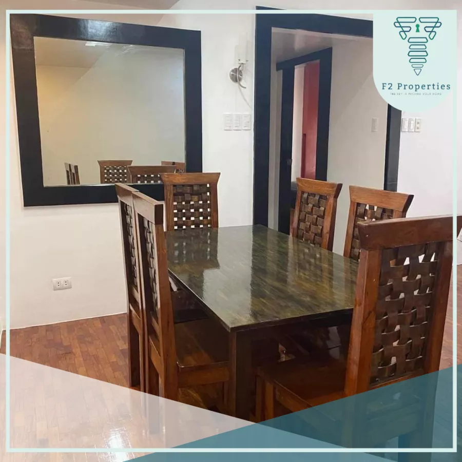 "(D) 2 Bedroom Unit with Balcony for Lease in Le Triomphe Condominium, Makati"10