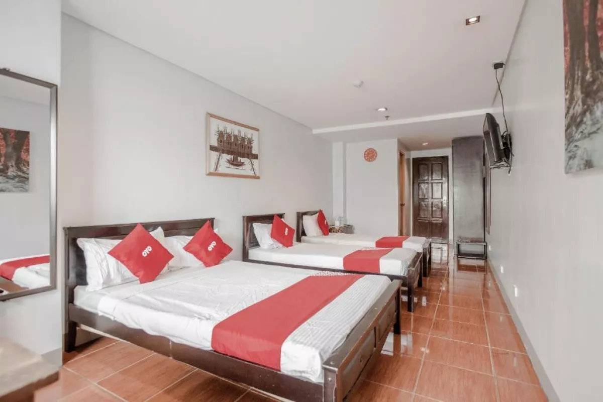 Fully Furnished Suite Family Room for Rent at OYO 714 Haeinsa Condotel04