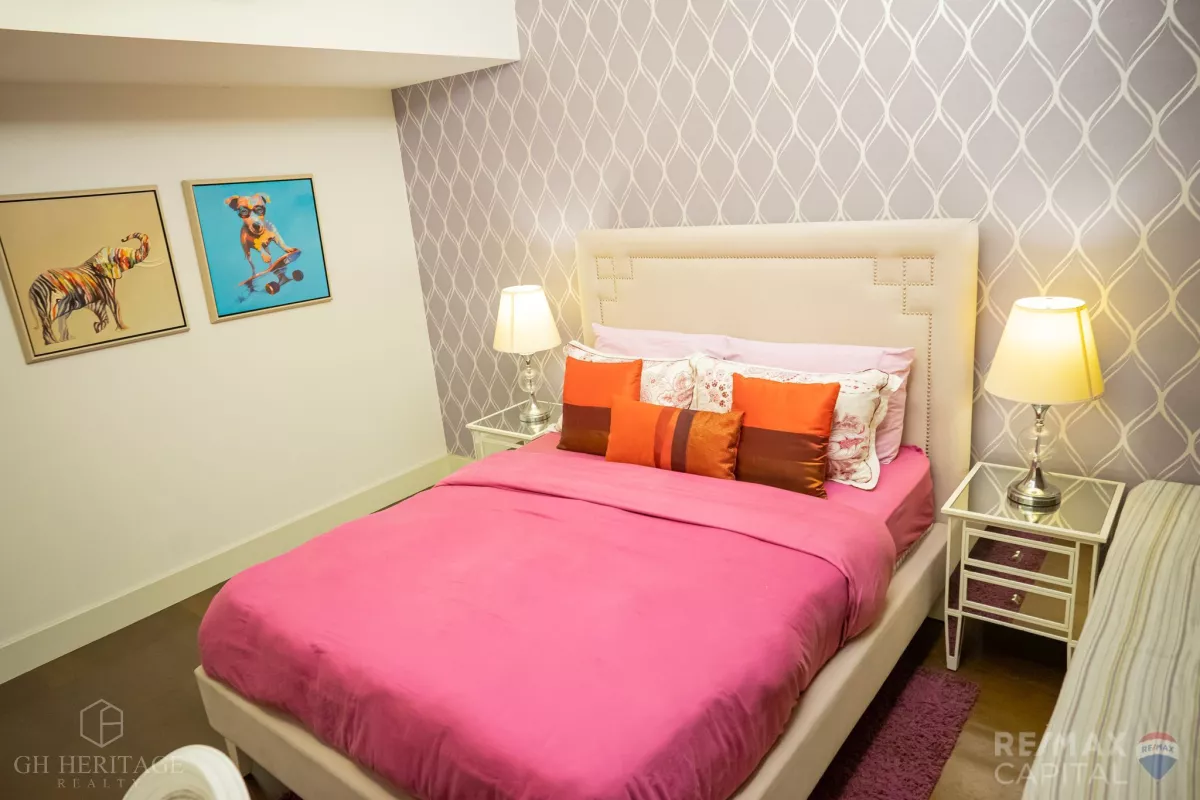 "Interior Decorated 3 Bedroom unit for Lease in Edades Tower, Rockwell, Makati"10