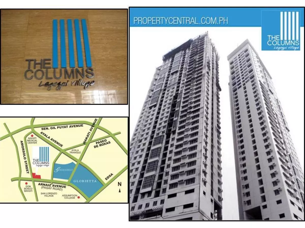 For lease  2BR furnished with parking Columns condo in legazpi village02