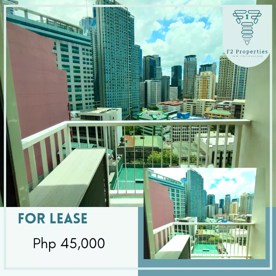 "1 Bedroom With Balcony For Rent in Grand Midori Tower 2, Makati City"09