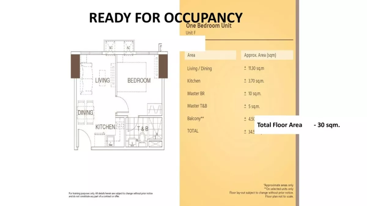 "For Rent 30 sqm 1 Bedroom Unit with Parking in Azalea Place, Lahug, Cebu City"05