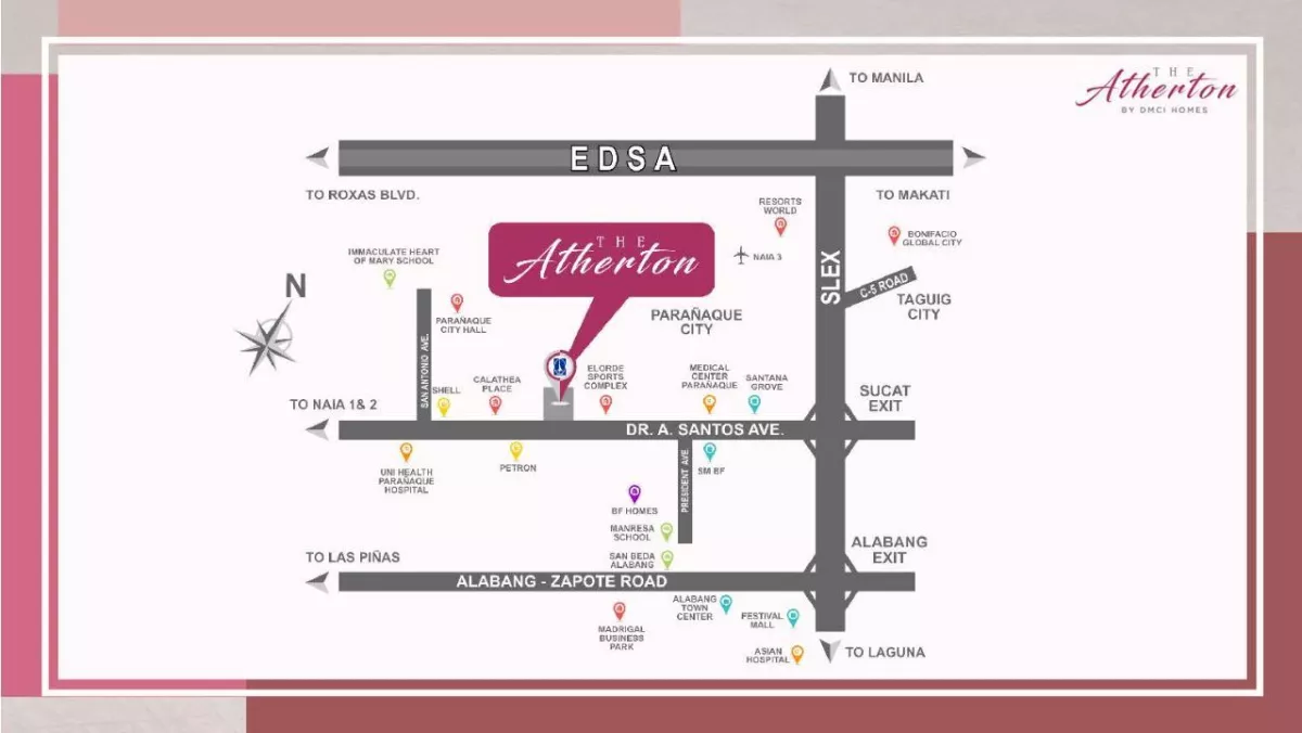 "2 Bedroom unit for rent at The Atherton in Sucat, Parañaque City"08