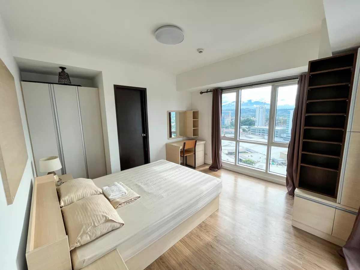 For Rent fully furnished 1 Bedroom at Abreeza Place (26th Floor/Corner unit)02