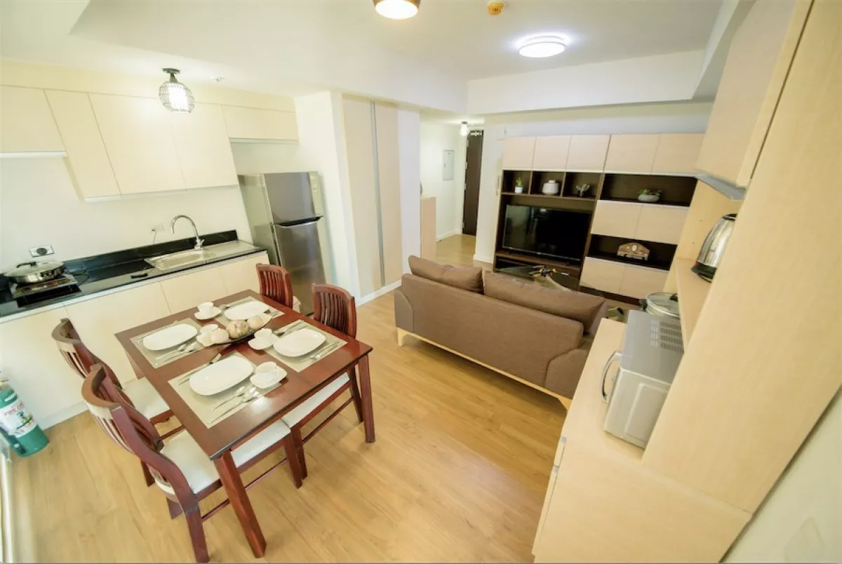 For Rent fully furnished 1 Bedroom at Abreeza Place (26th Floor/Corner unit)07