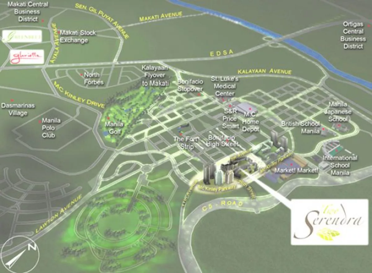 "3 Bedroom Unit for Rent at Two Serendra, Bonifacio Global City, Taguig"05