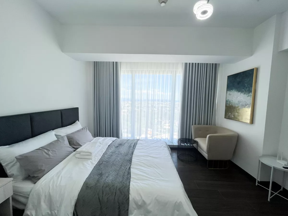"23F Aeon Towers, 1BR Condo with Sea View and Bath Tub for rent at Davao"06