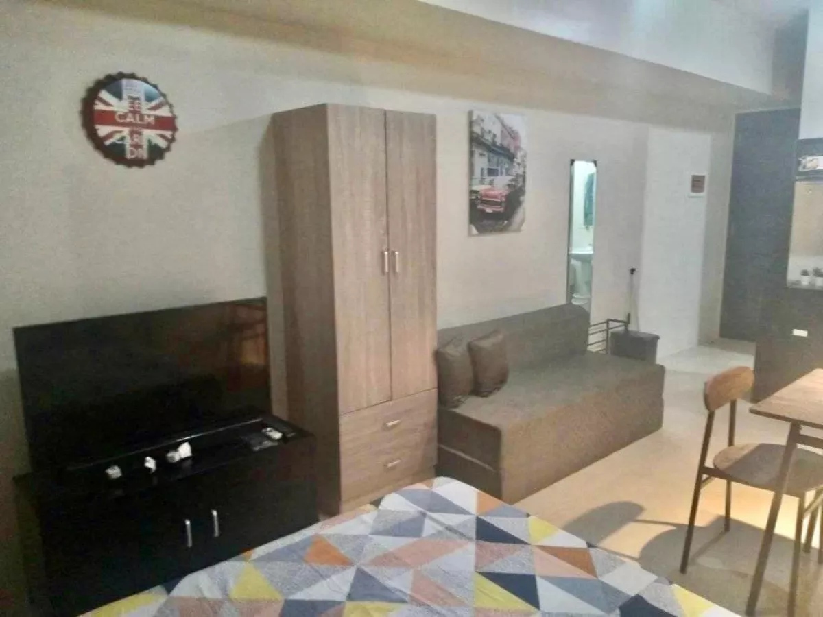"For Rent - Furnished Studio Condo in Avida Riala, I.T Park, Cebu City."08