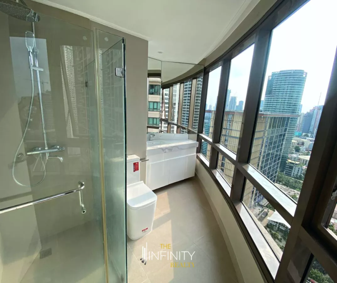 "Semi Furnished 2 Bedroom Condominium for Rent at Joya South, Makati"06