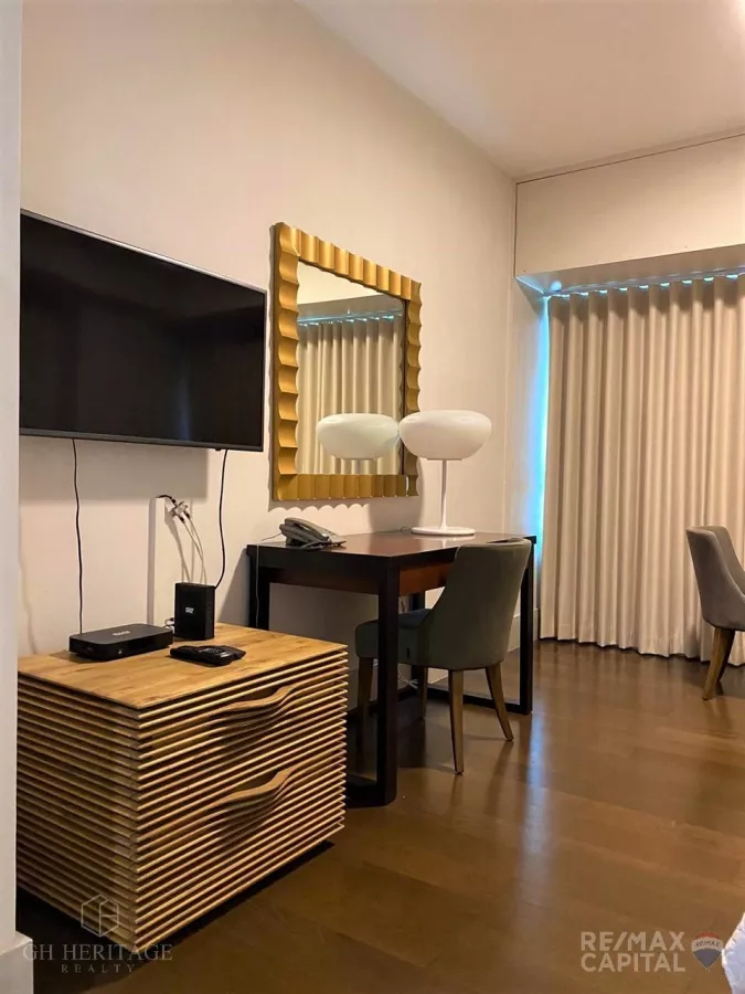 "Fully Furnished Studio Unit for Lease in Edades Tower, Rockwell, Makati City"04