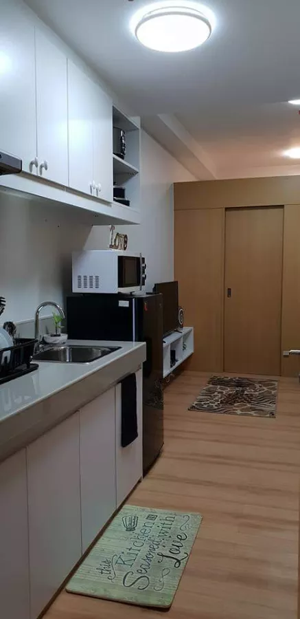 "Studio unit for rent at Trees Residences Pasong Putik Proper, Quezon City"08