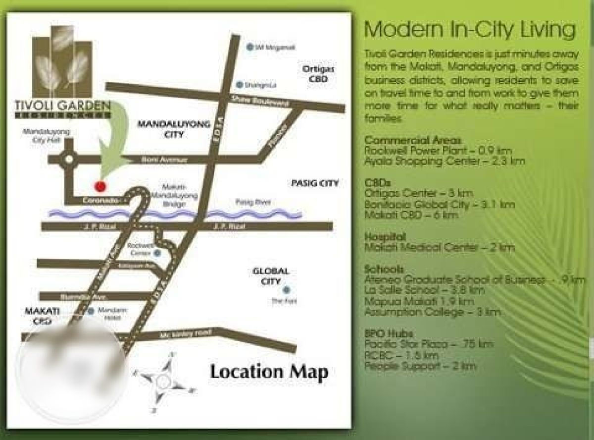 "100sqm 1BR Condo for rent w/ maid's room, overlooking Rockwell and Pasig river"02
