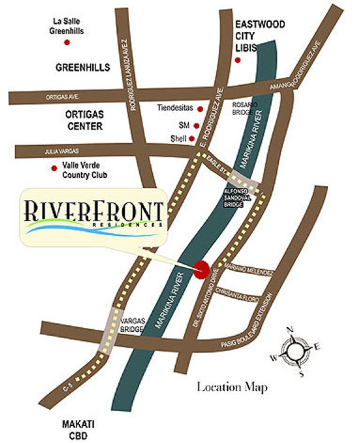 3 Bedroom Condo with Parking For Rent Riverfront Residences Pasig City02