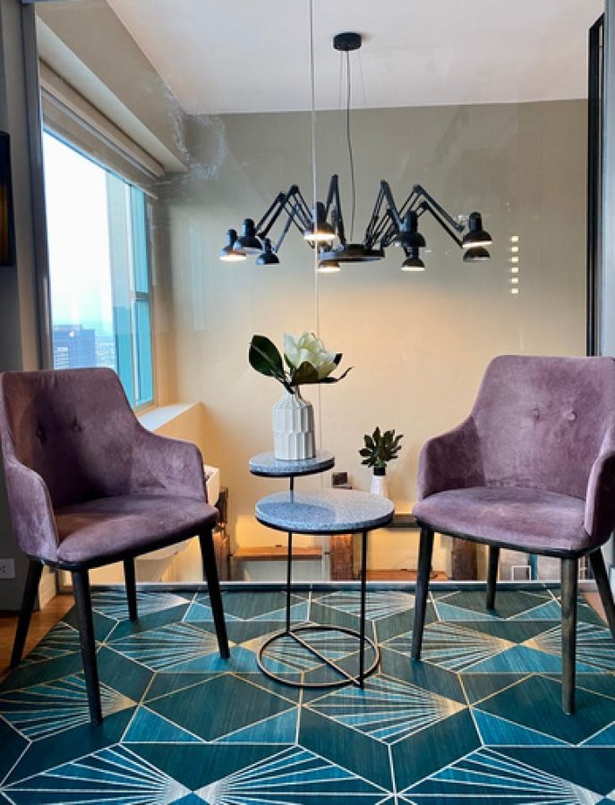 2 bedroom loft type with great views near St. Luke's BGC09