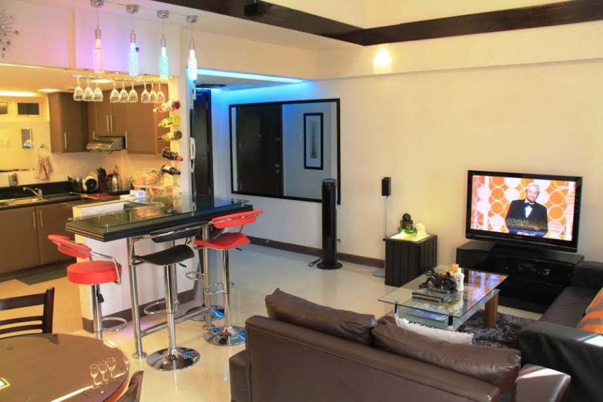 "Rent Now: Fully Furnished 1 Bedroom Loft Unit For Rent in Tuscany Private Estates, Mckinley Hill"02