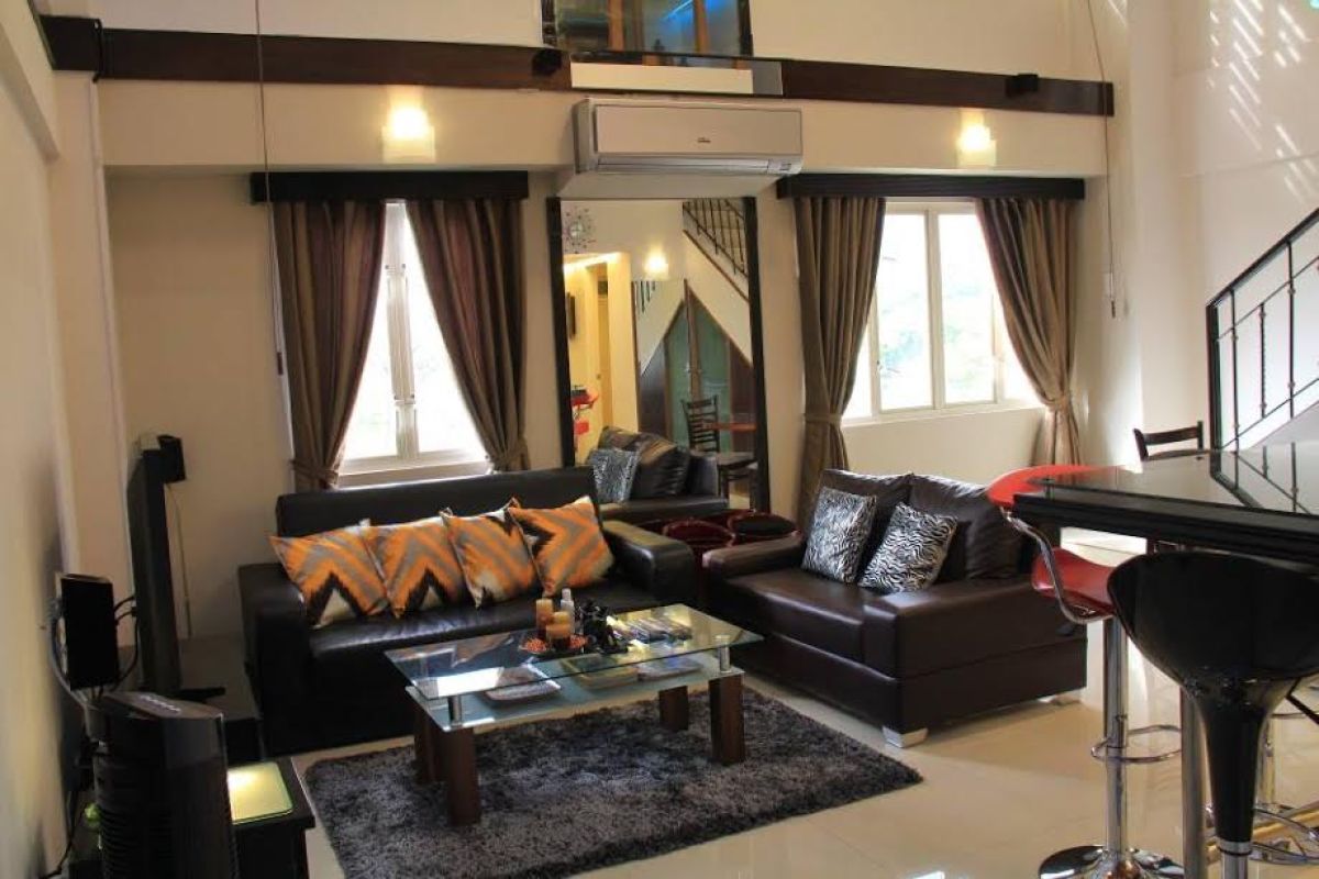 "Rent Now: Fully Furnished 1 Bedroom Loft Unit For Rent in Tuscany Private Estates, Mckinley Hill"09