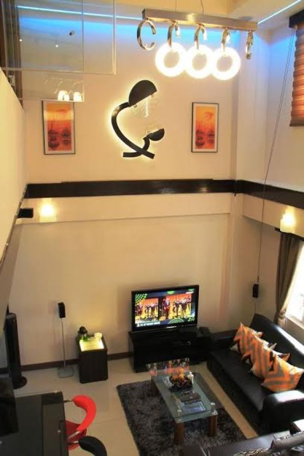 "Rent Now: Fully Furnished 1 Bedroom Loft Unit For Rent in Tuscany Private Estates, Mckinley Hill"10